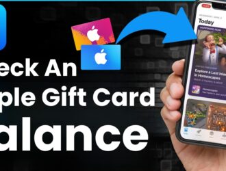 apple gift card balance